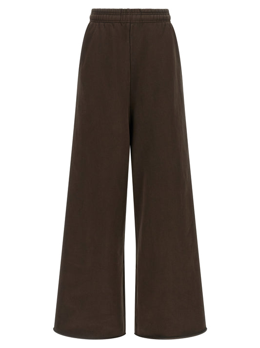 Brown Cotton Joggers (Workout Pants)
