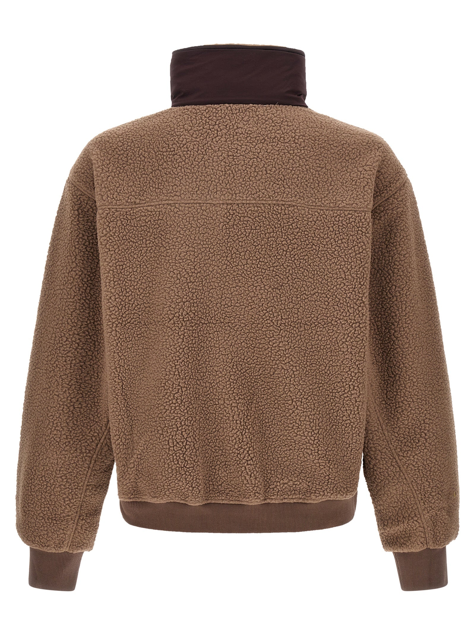 Brown Polyester Sweatshirt