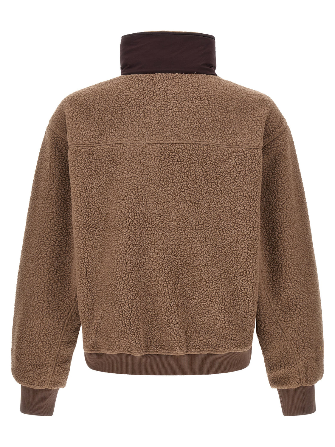 Brown Polyester Sweatshirt