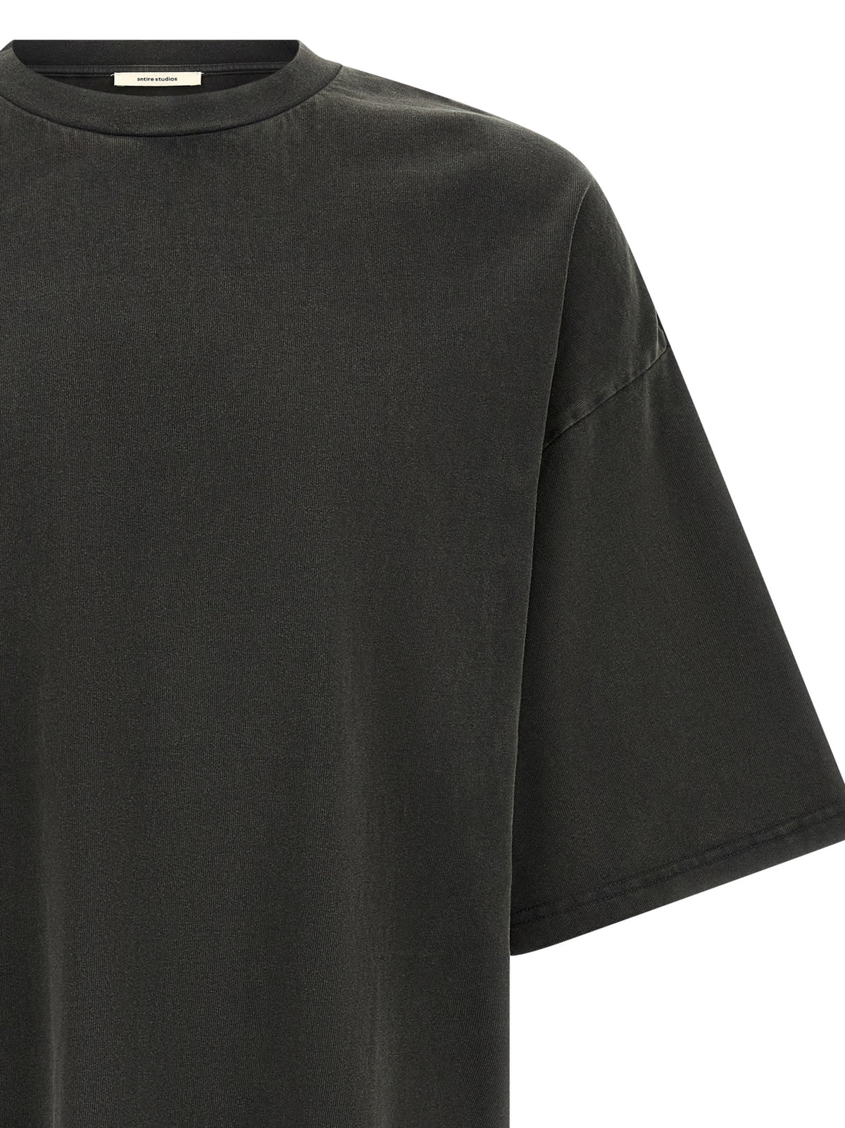 Black Cotton T-Shirt