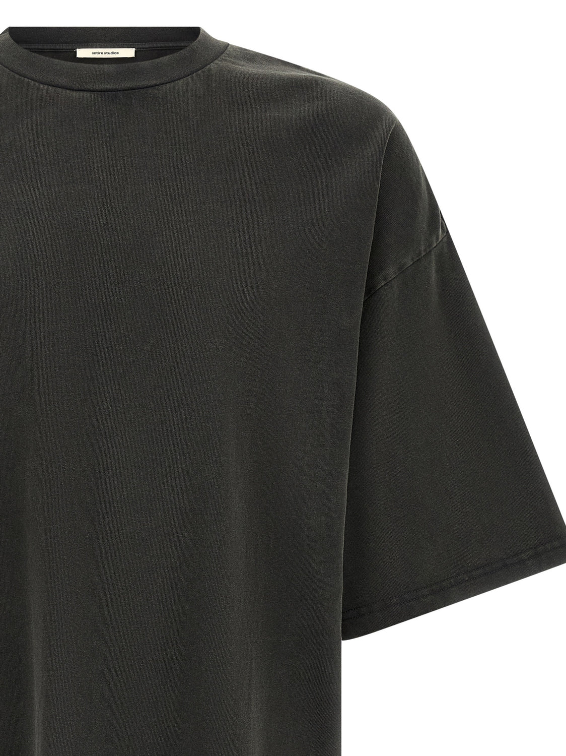 Black Cotton T-Shirt