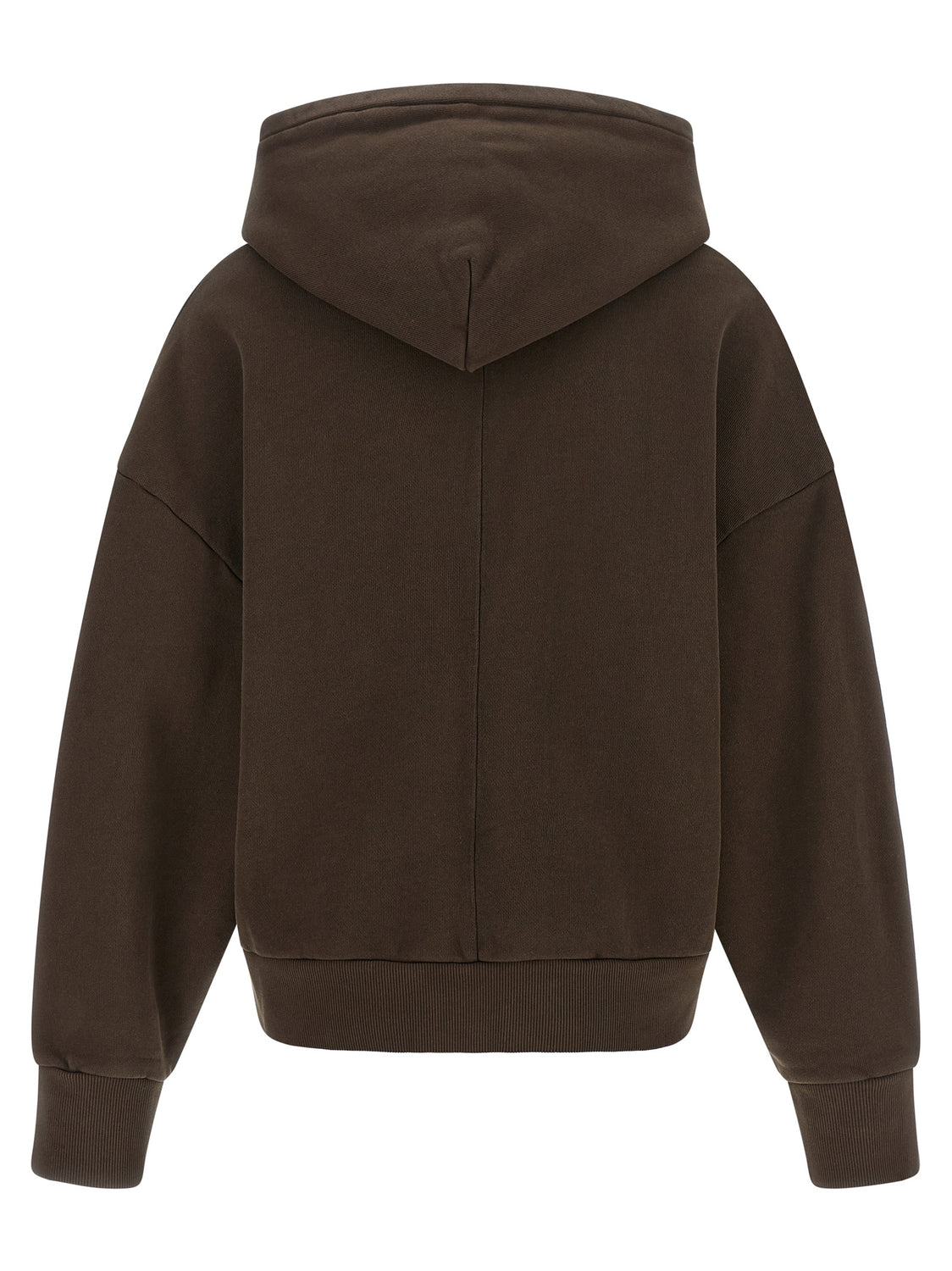Brown Cotton Sweatshirt