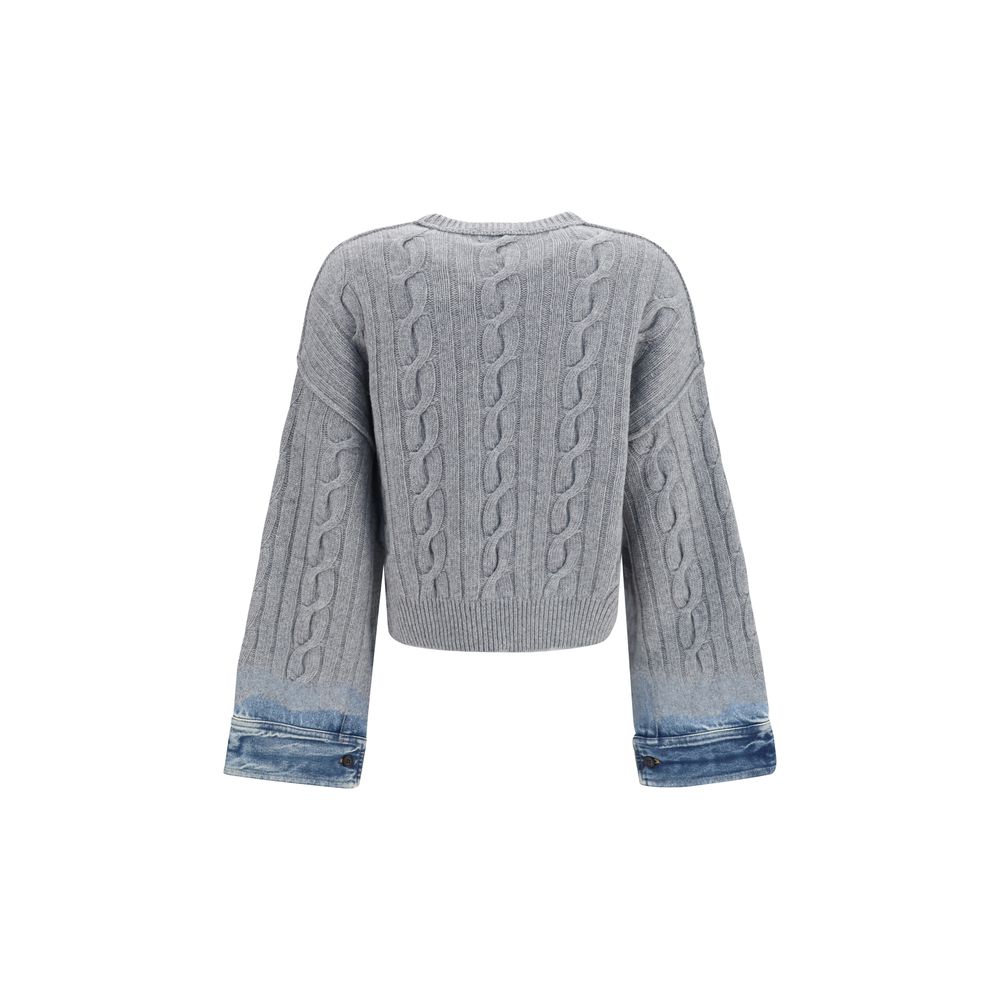 Gray Wool Oves Aries Sweatshirt