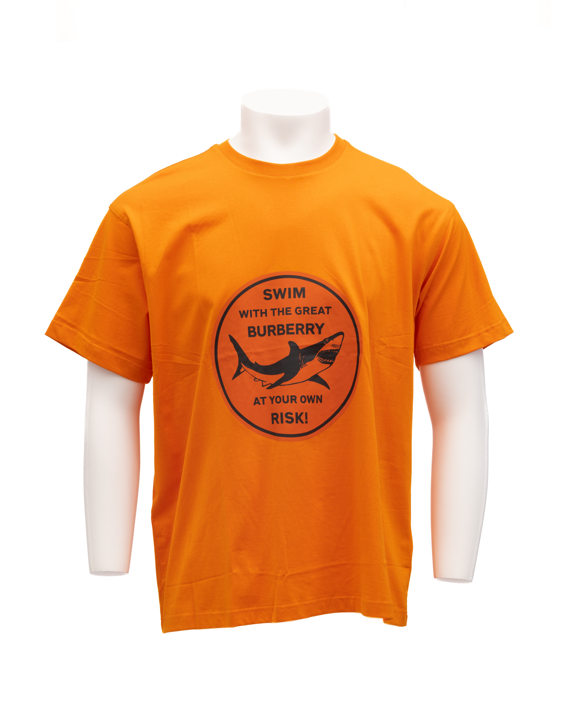 Orange Cotton T-Shirt