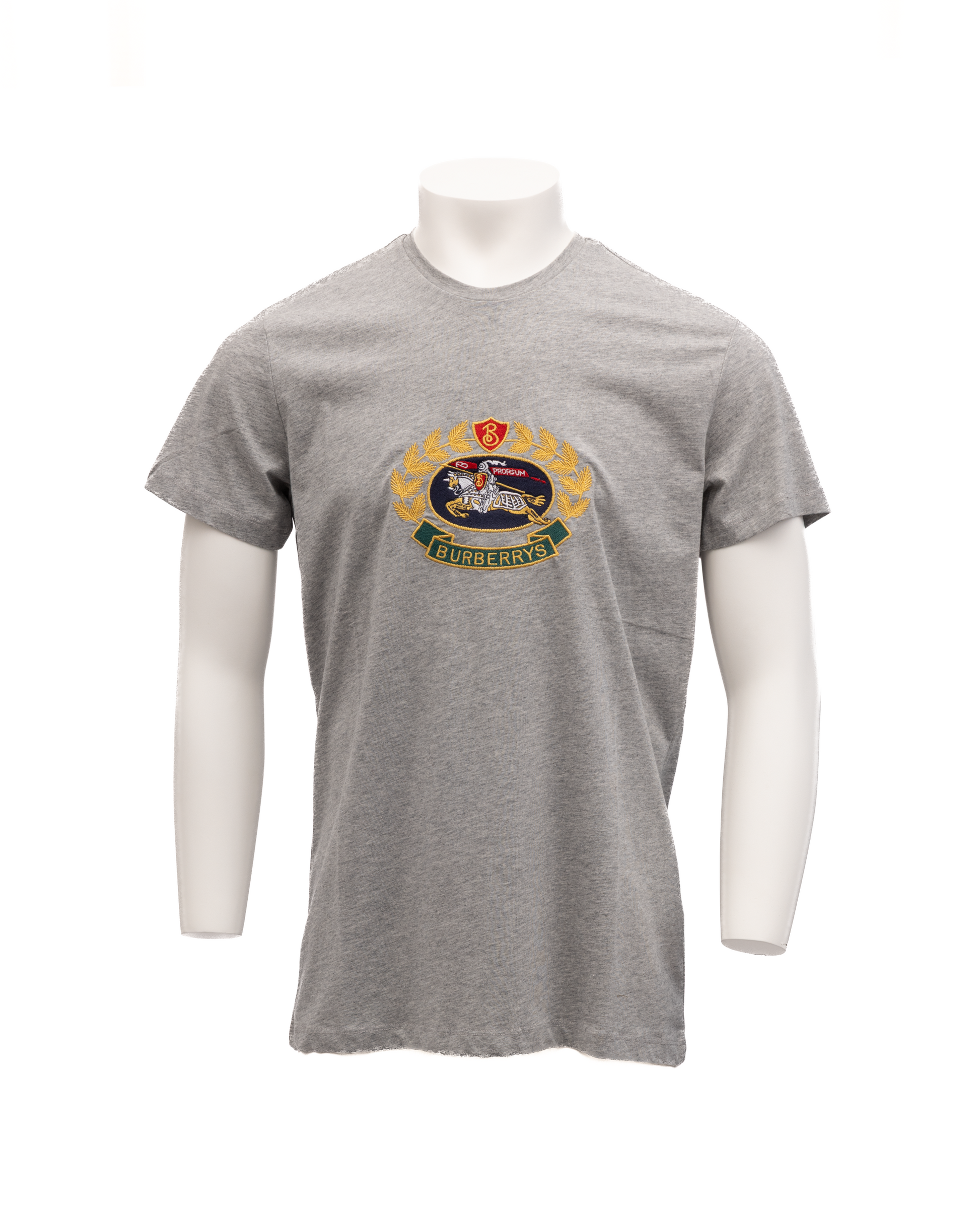 Grey Cotton T-Shirt