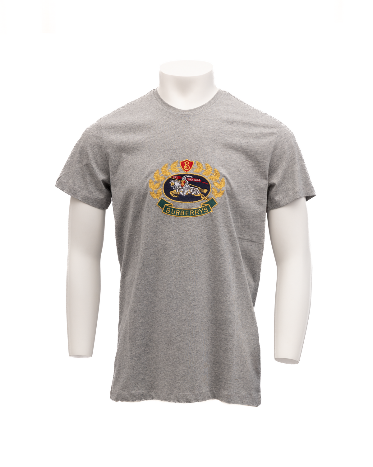 Grey Cotton T-Shirt