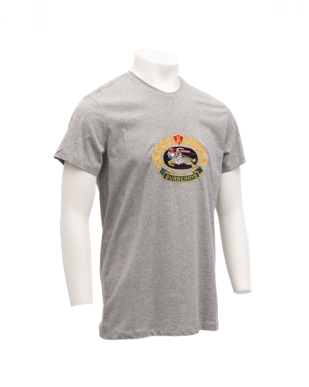 Grey Cotton T-Shirt