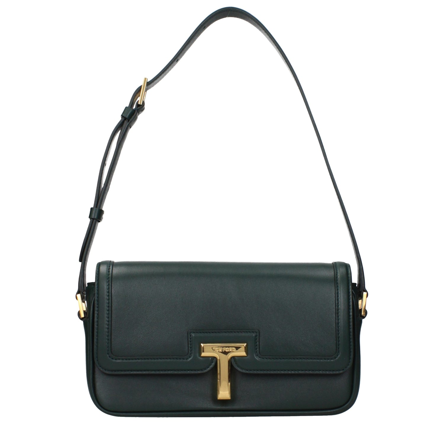 Green Leather Shoulder Bag