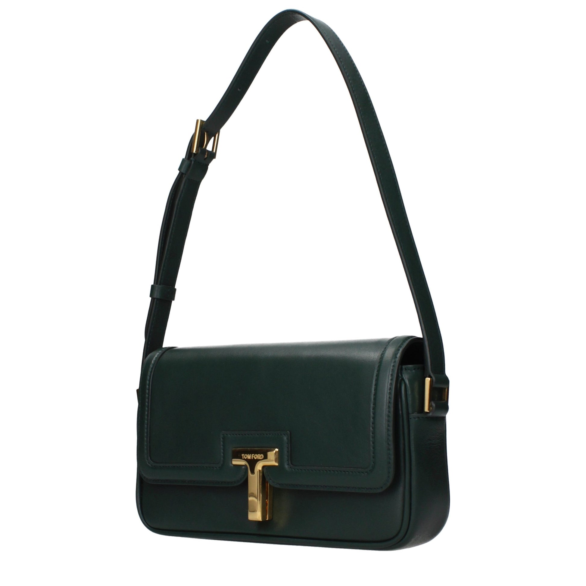 Green Leather Shoulder Bag
