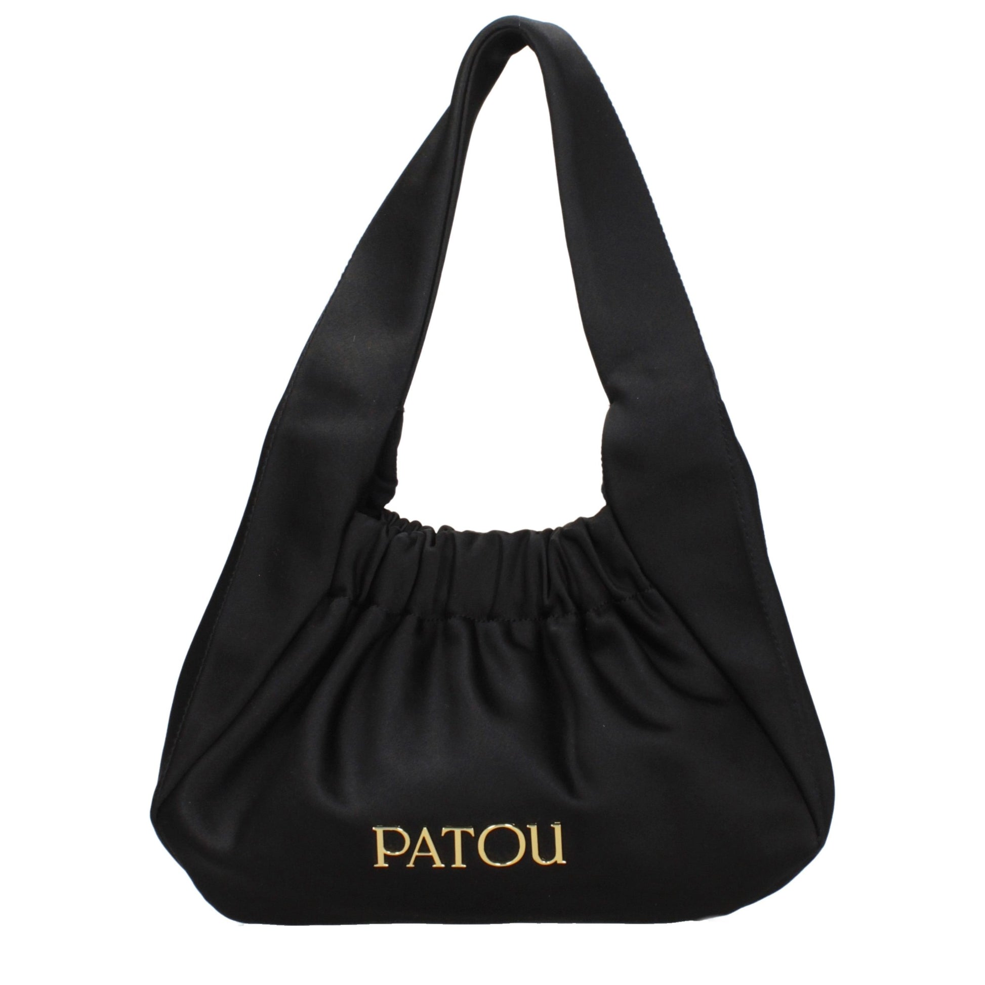 Black Fabric Handbag
