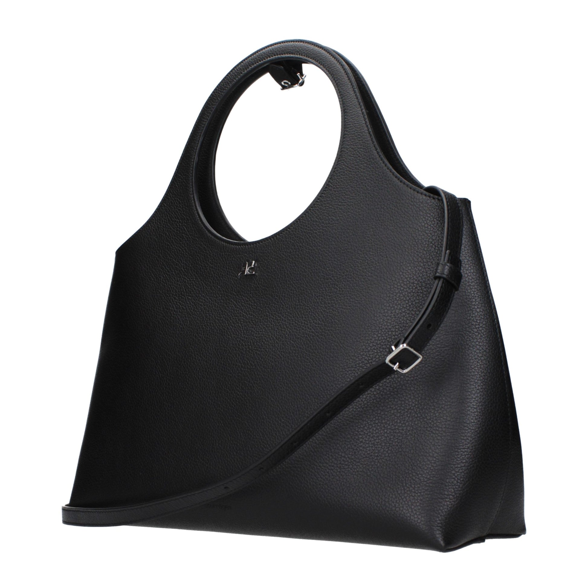 Black Leather Handbag