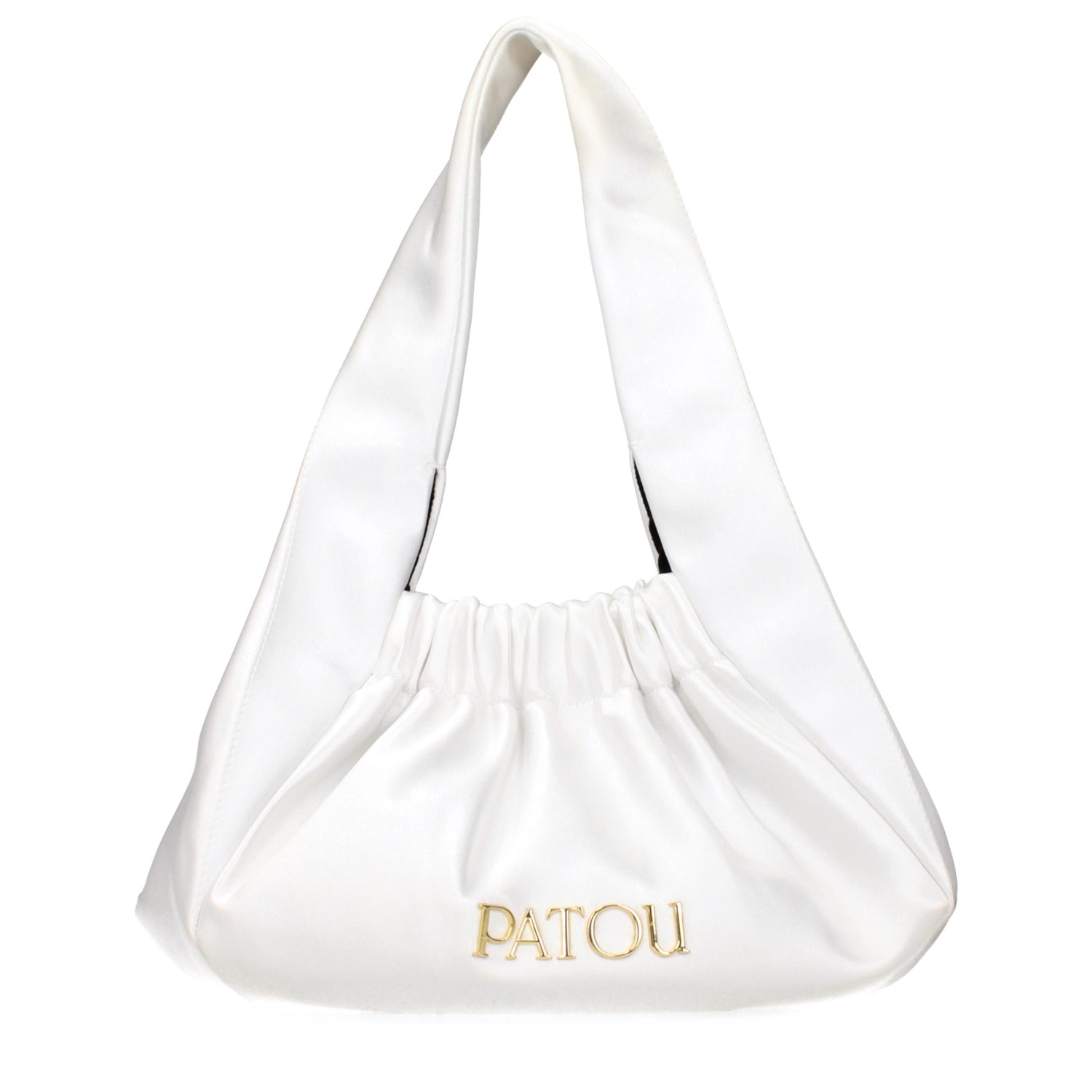 White Fabric Handbag
