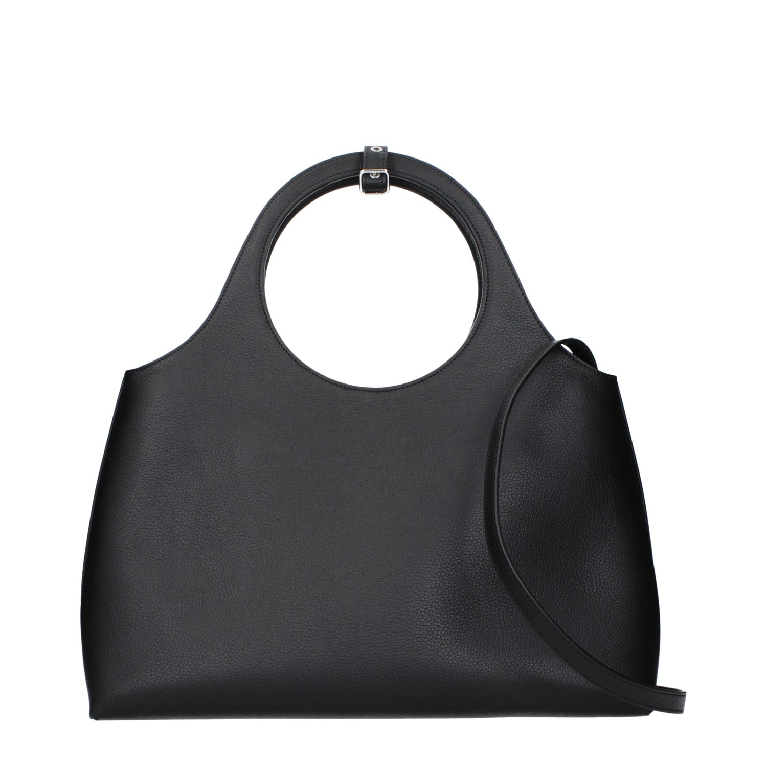 Black Leather Handbag