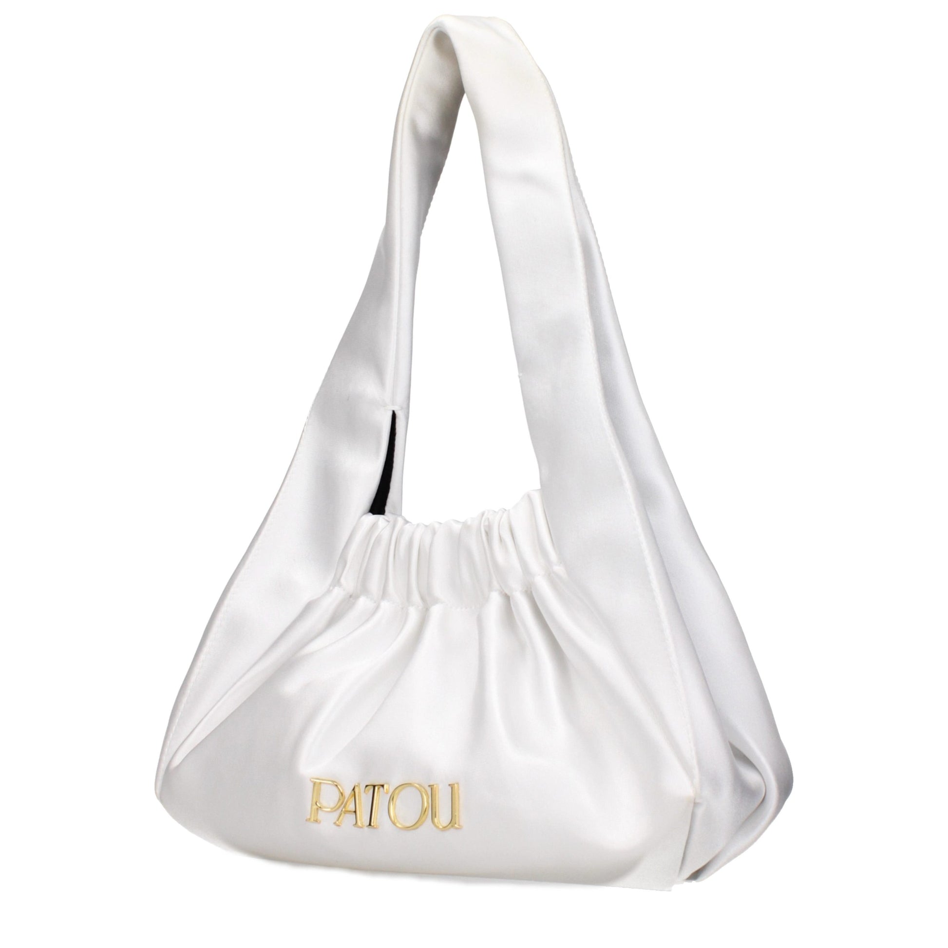 White Fabric Handbag