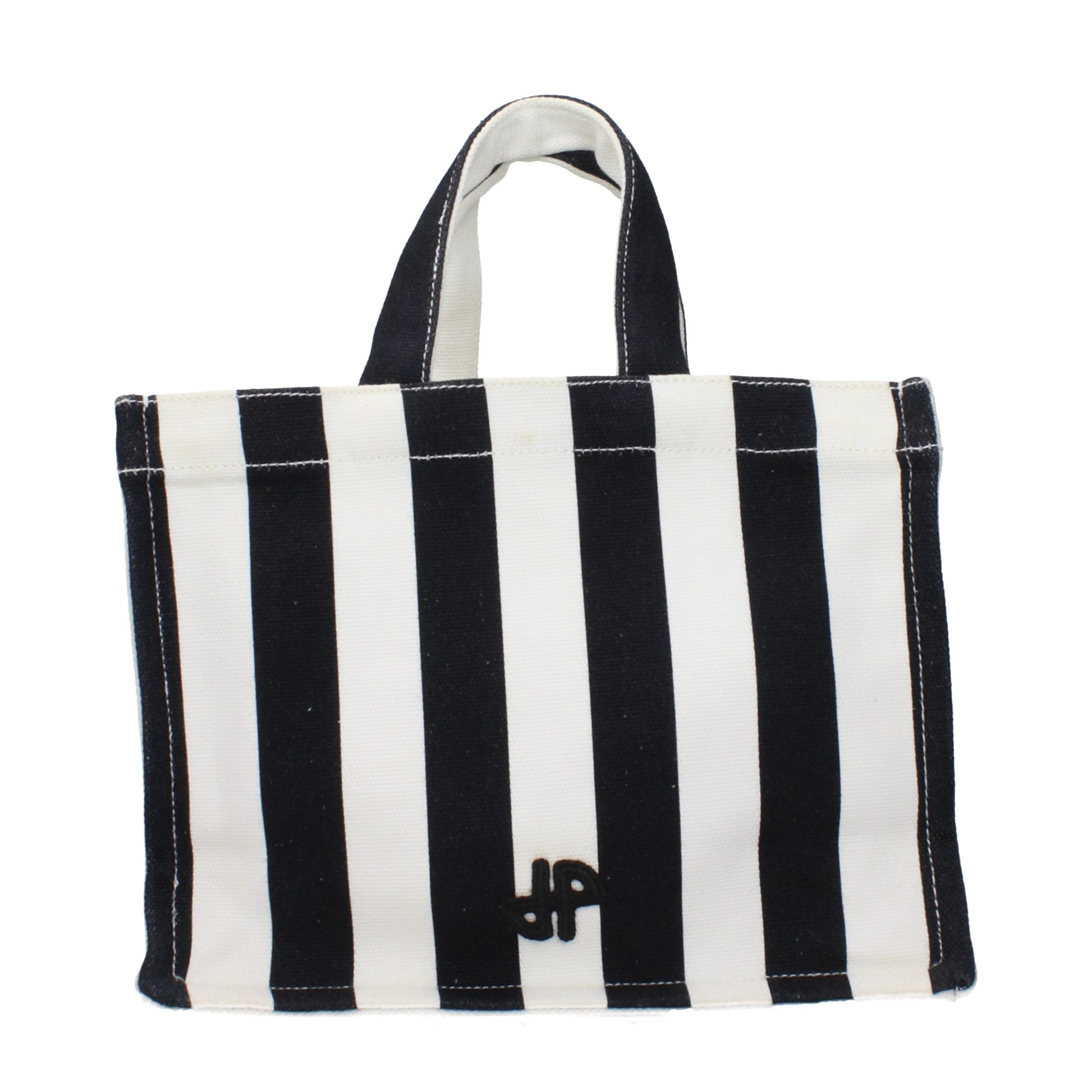 Black Fabric Handbag