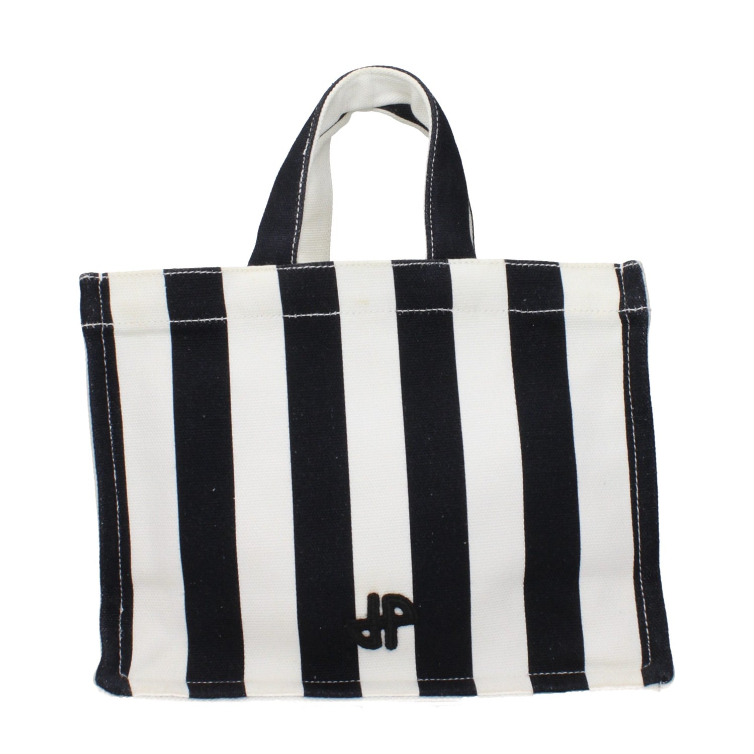Black Fabric Handbag
