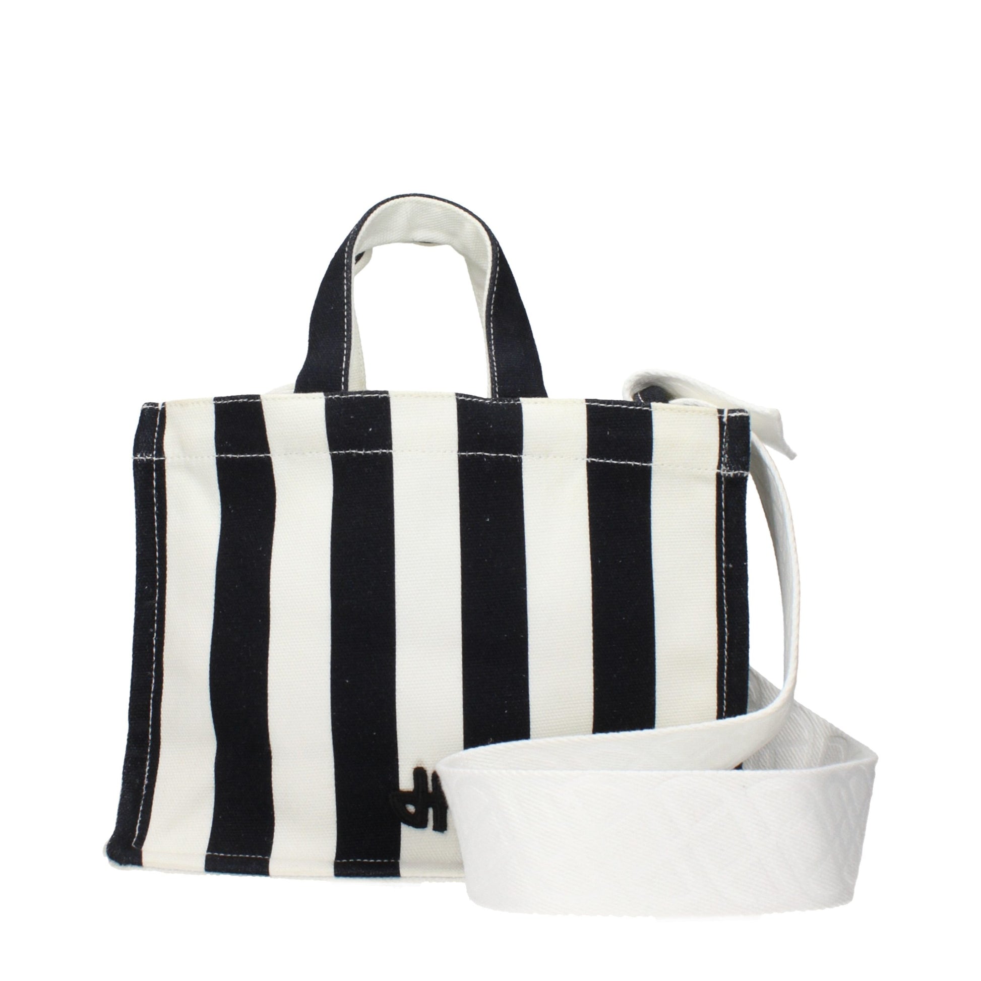 Black Fabric Handbag