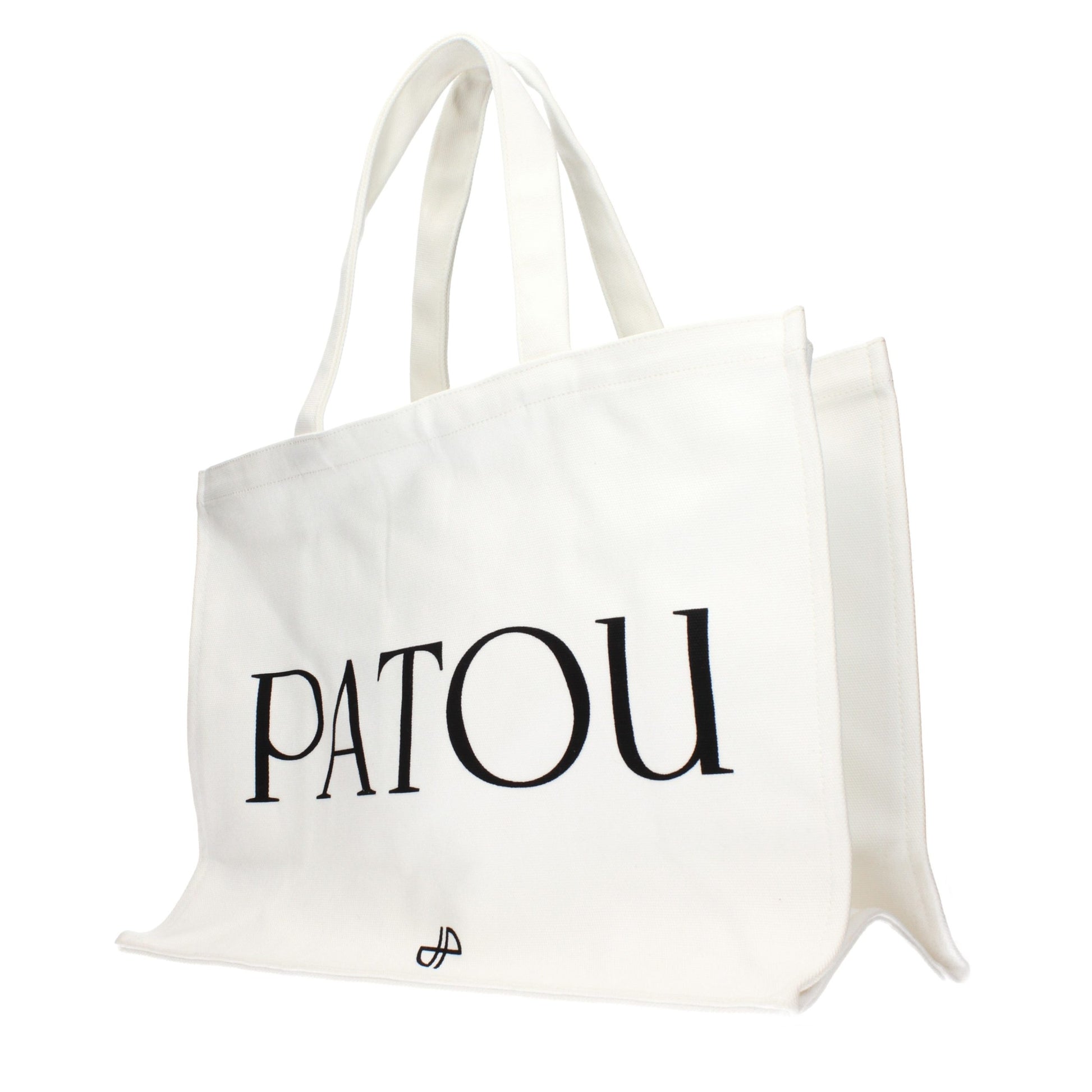 White Fabric Handbag