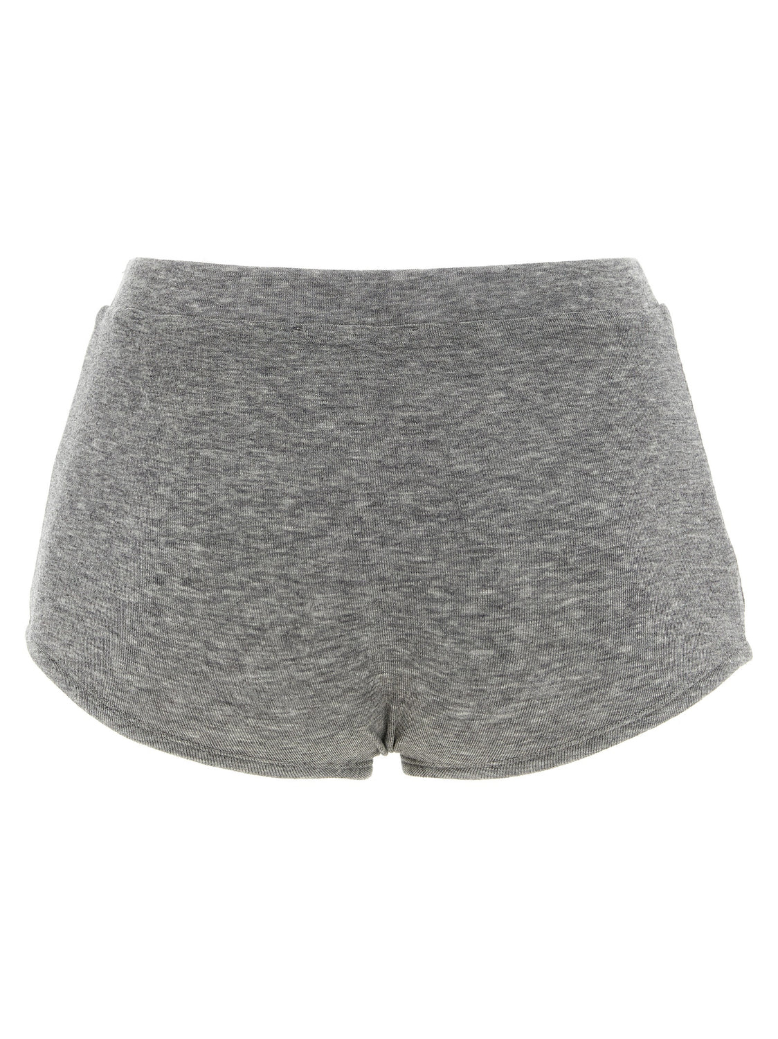 Gray Tencel Bermuda Shorts