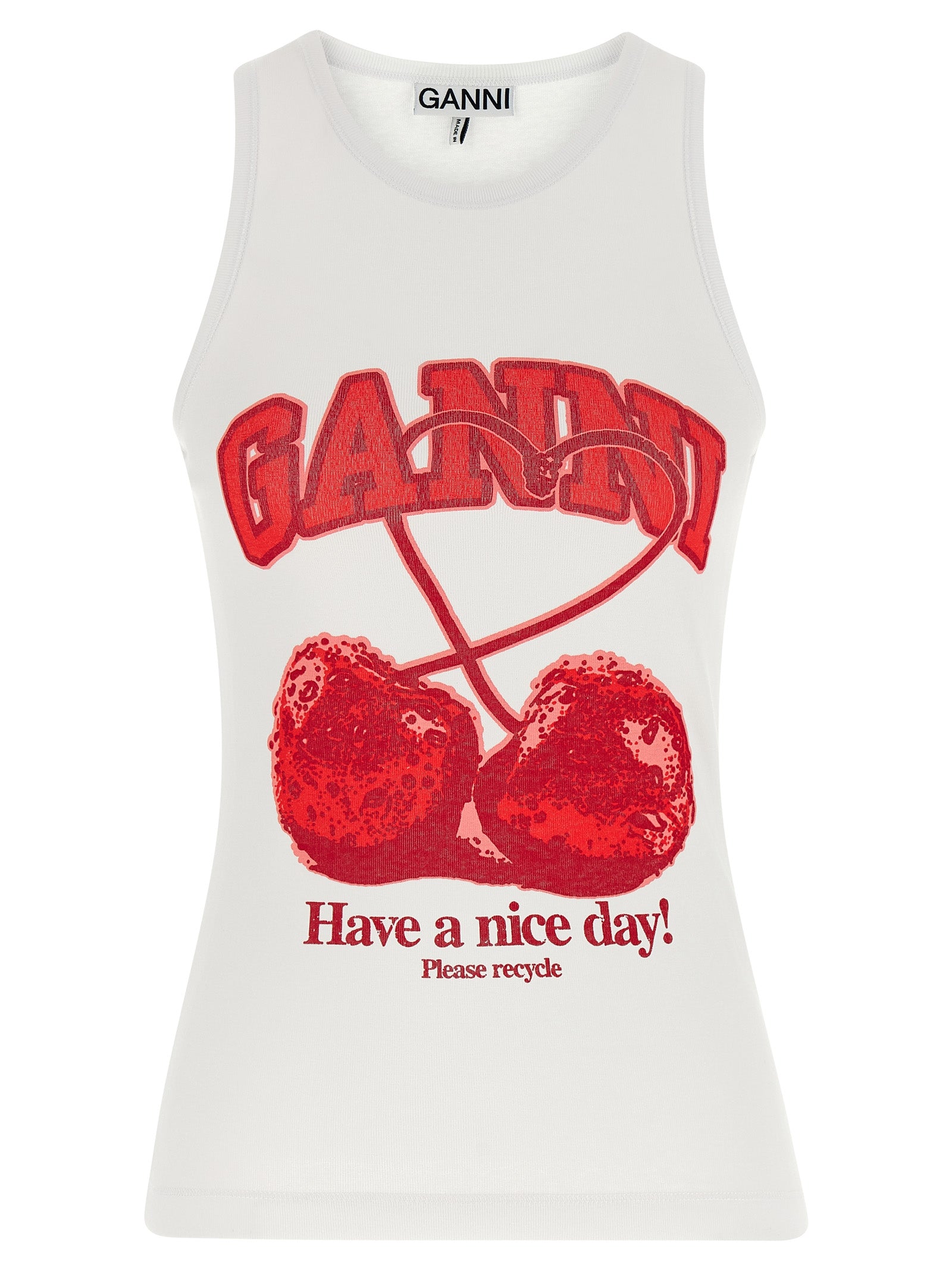 Red Organic Cotton Tank Tops