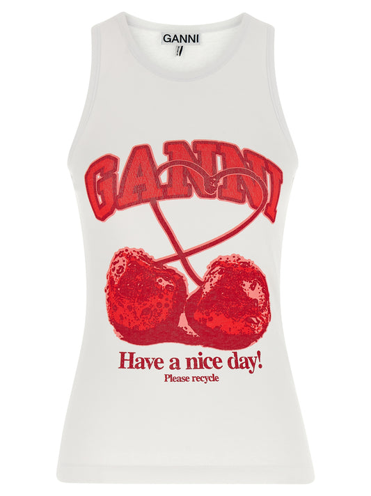 Red Organic Cotton Tank Tops
