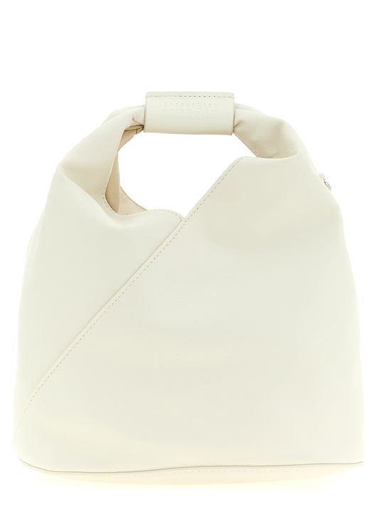 White Polyethylene Crossbody Bag