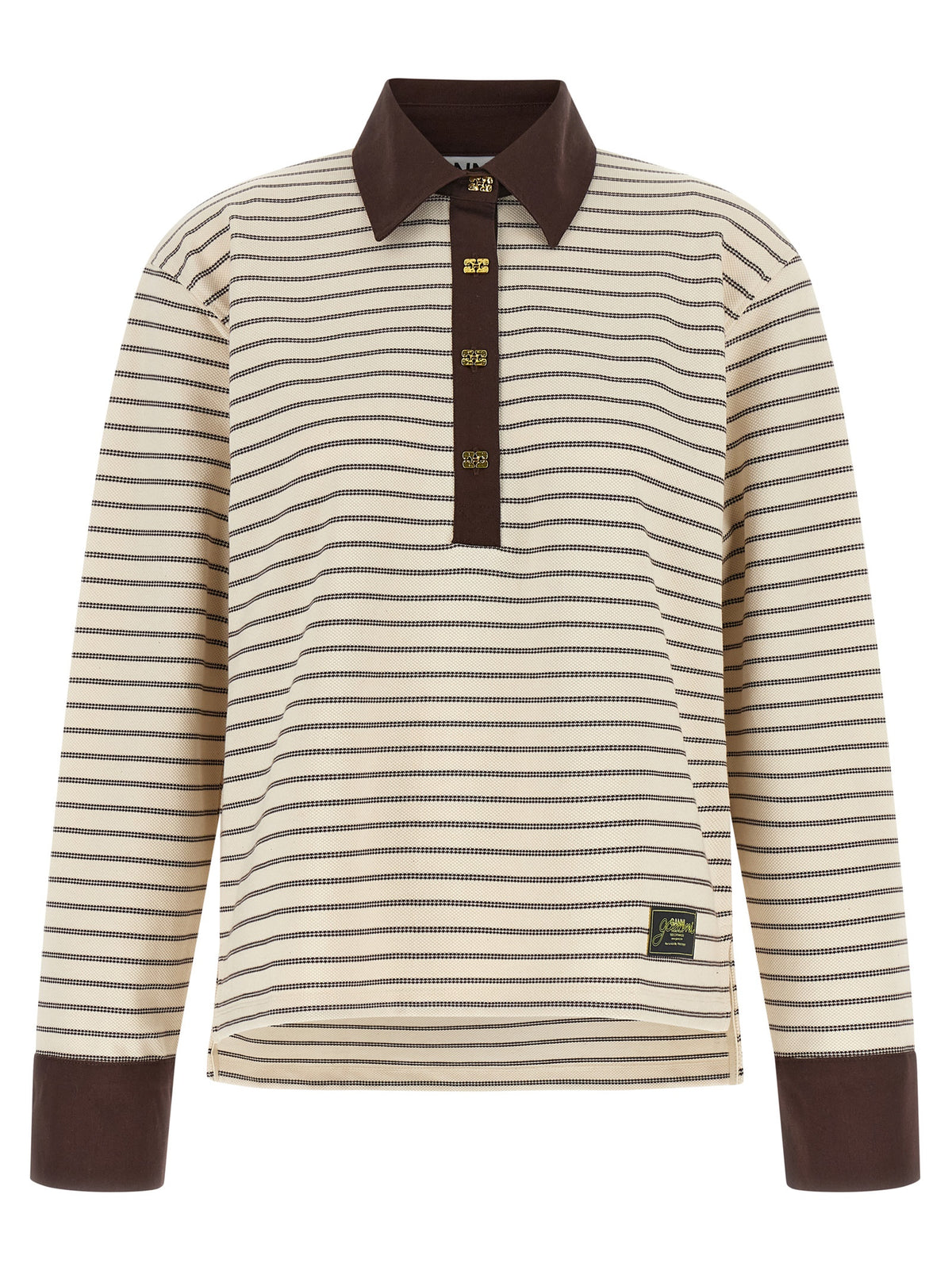 Brown Cotton Cardigan