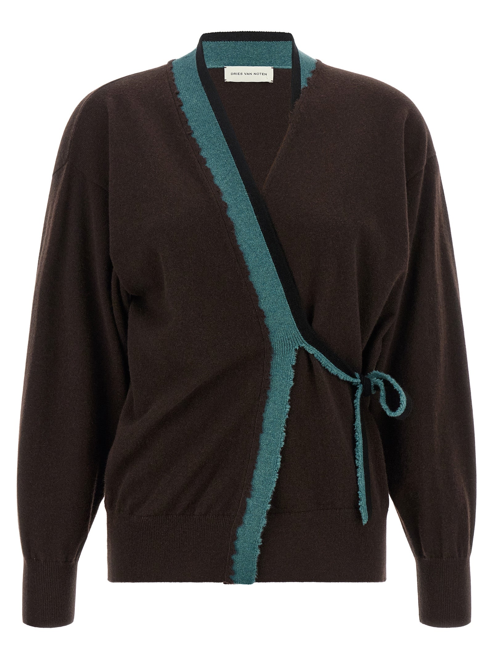 Brown Cashmere Cardigan