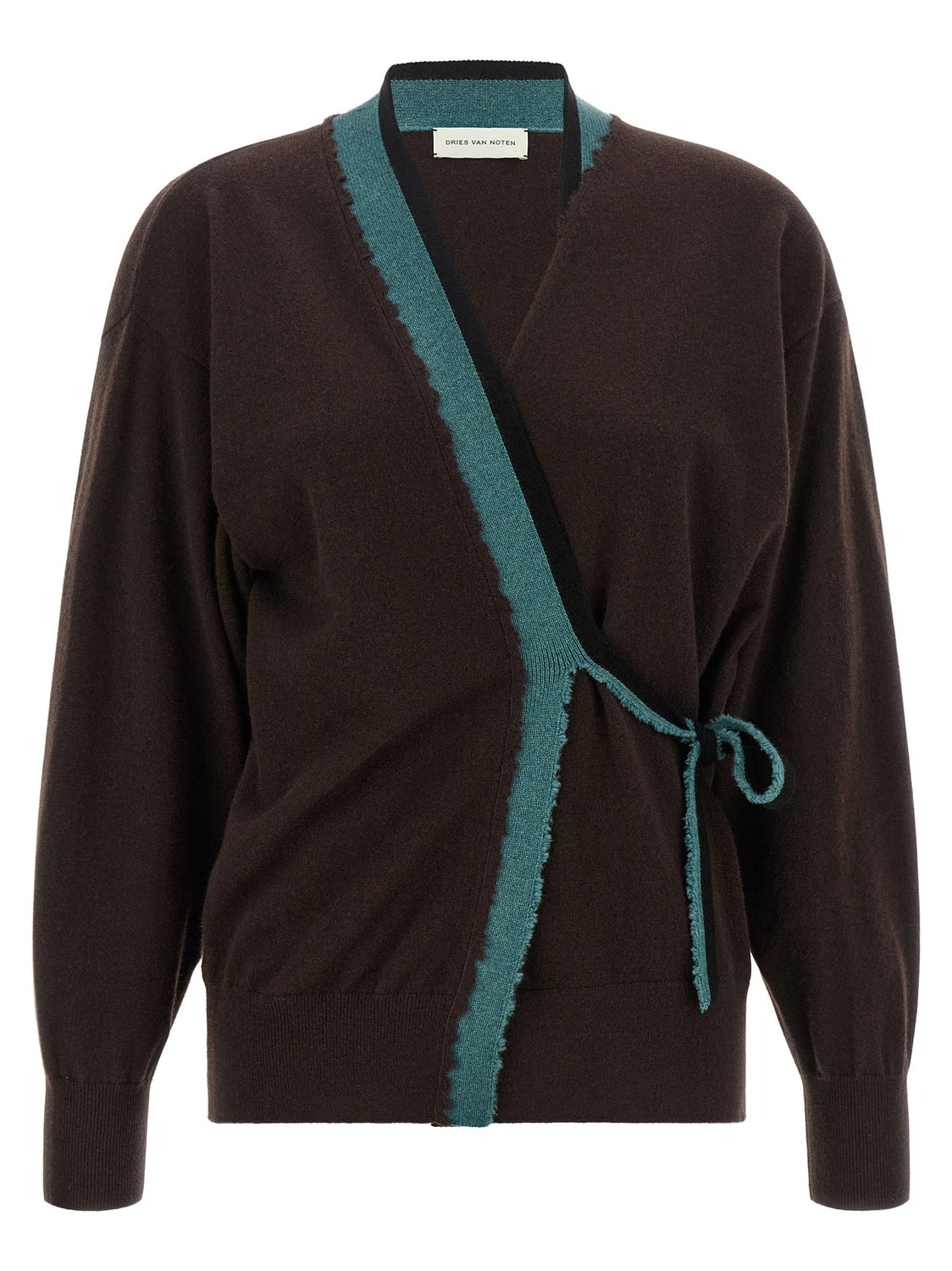 Brown Cashmere Cardigan
