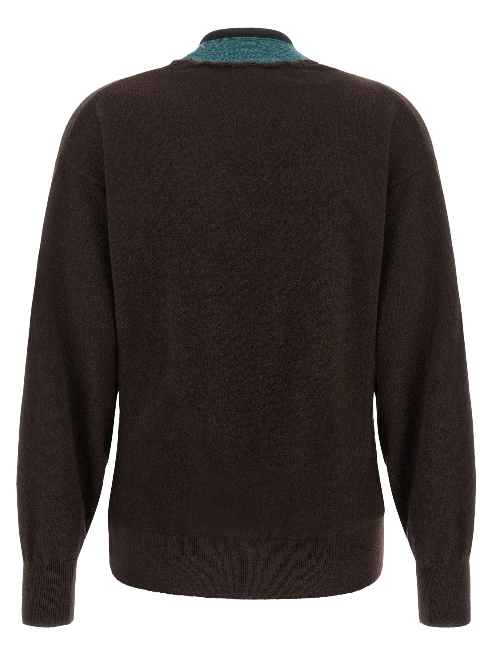 Brown Cashmere Cardigan