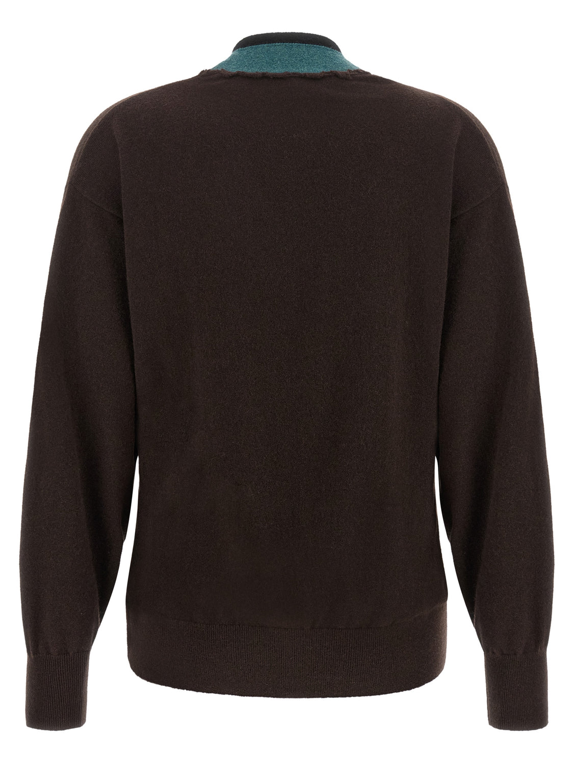 Brown Cashmere Cardigan