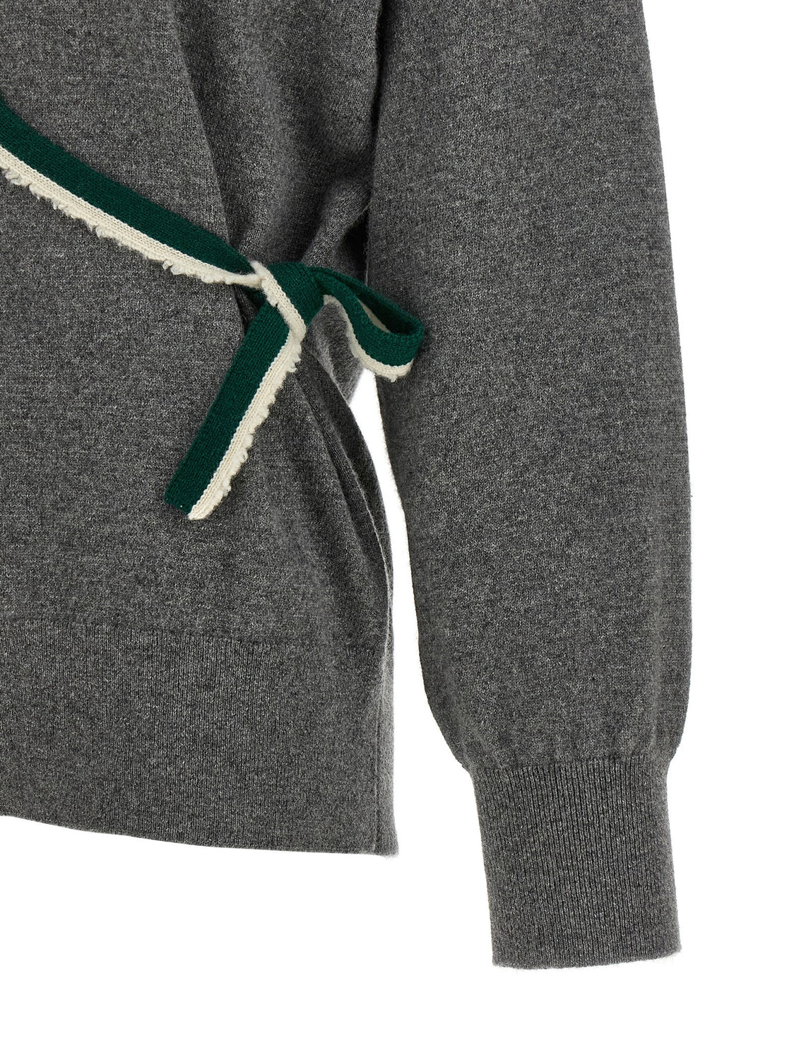 Gray Cashmere Cardigan