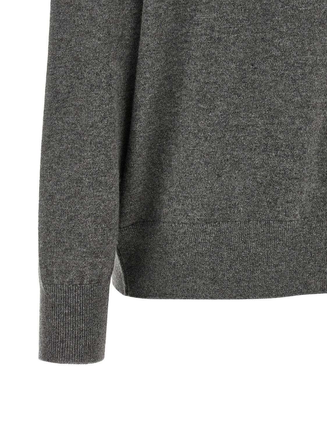 Gray Cashmere Cardigan
