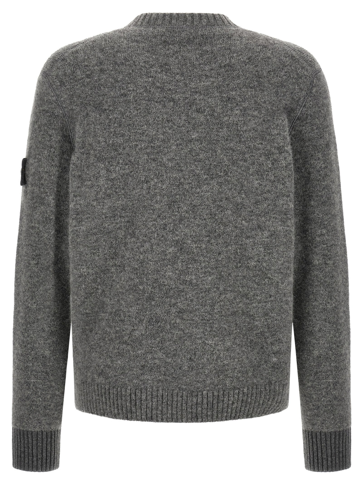 Gray Wool Cardigan