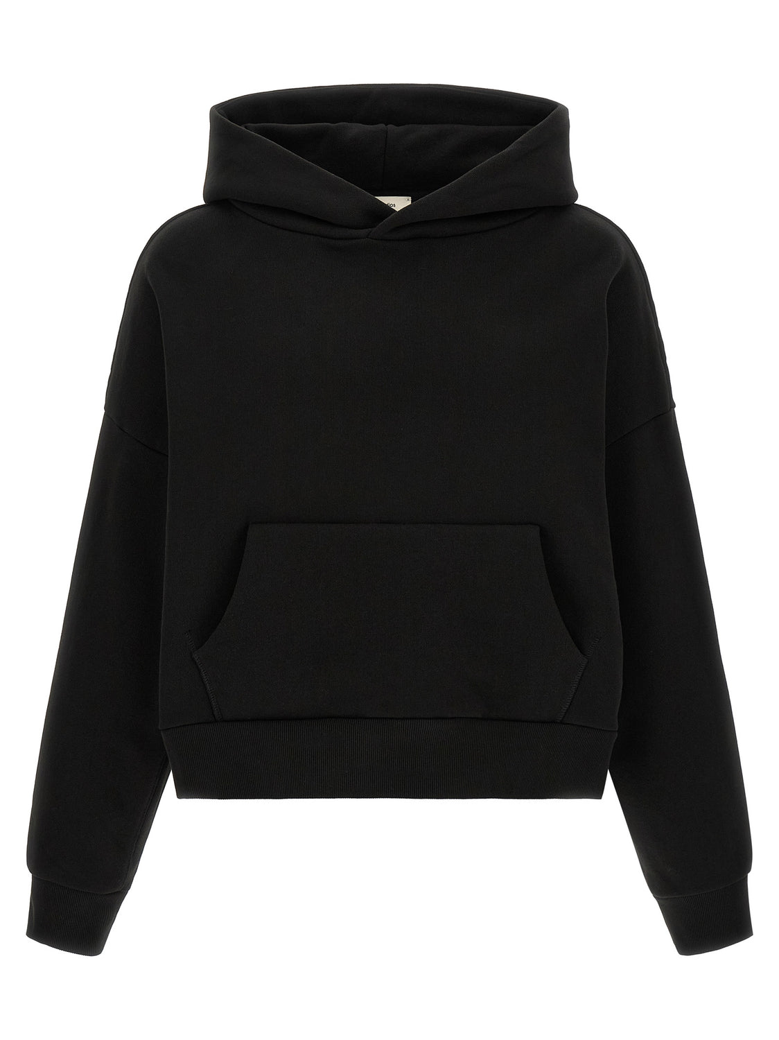 Black Cotton Sweatshirt