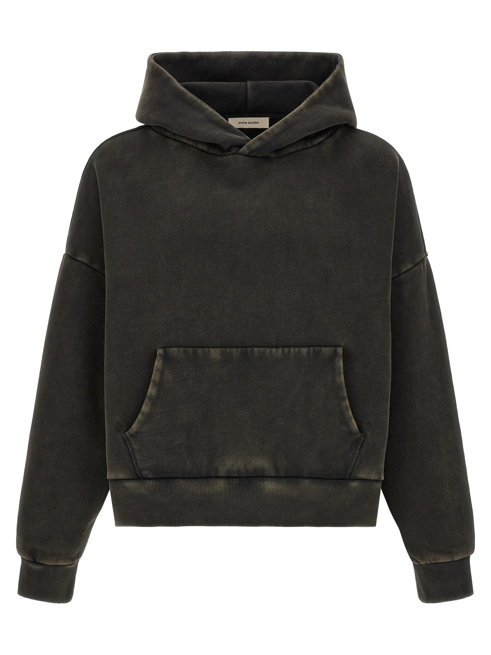 Black Cotton Sweatshirt