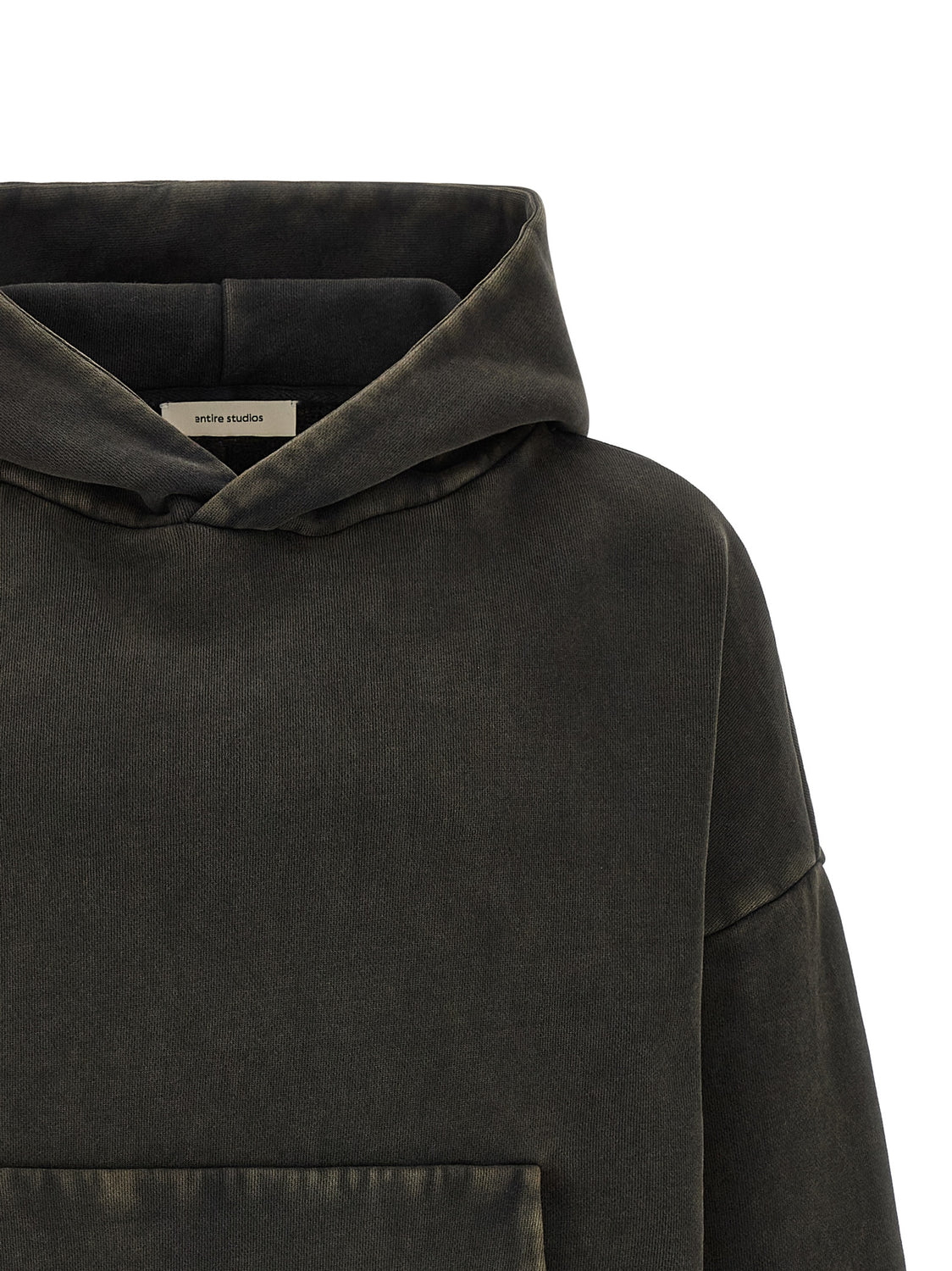 Black Cotton Sweatshirt