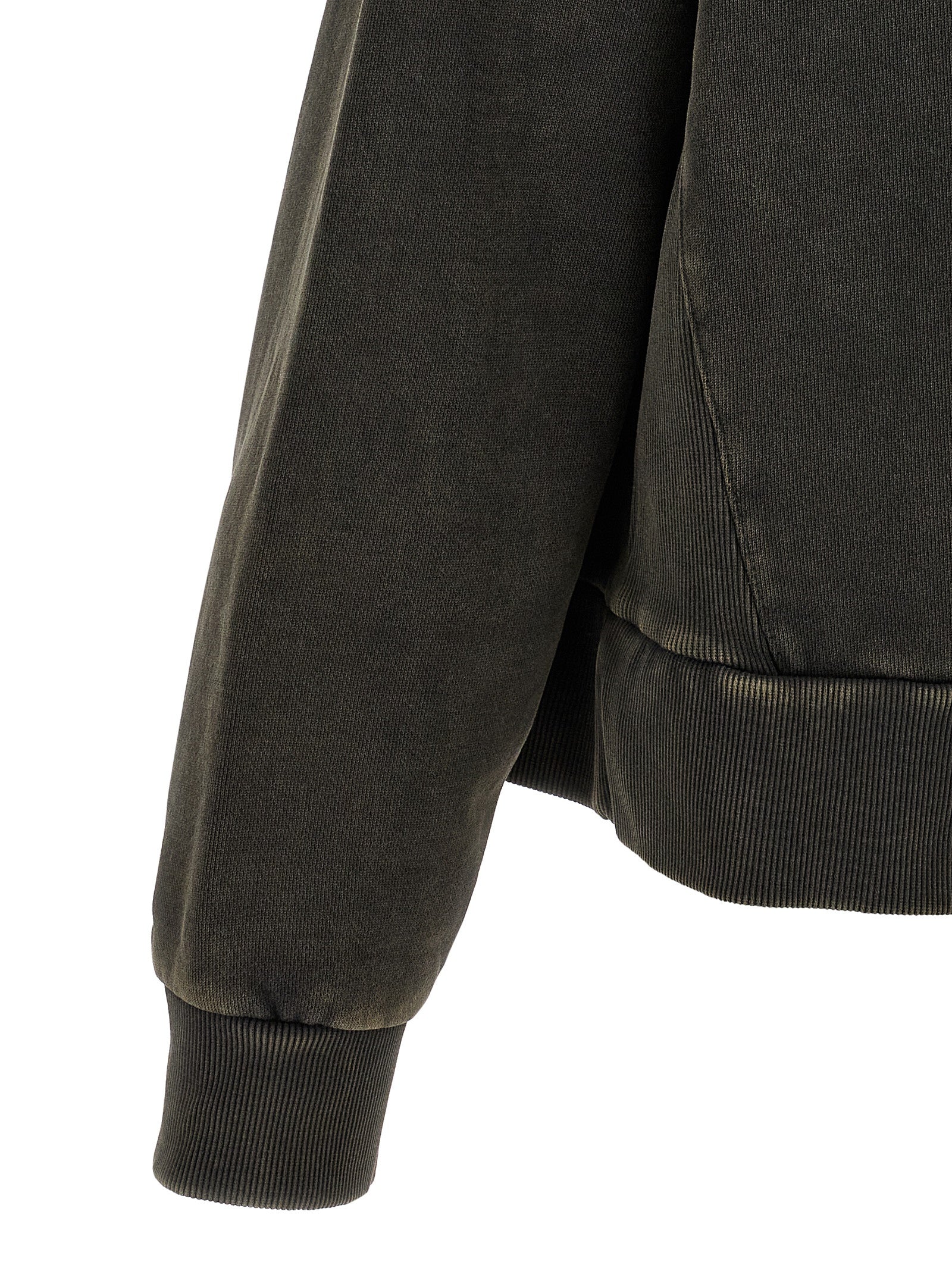 Black Cotton Sweatshirt