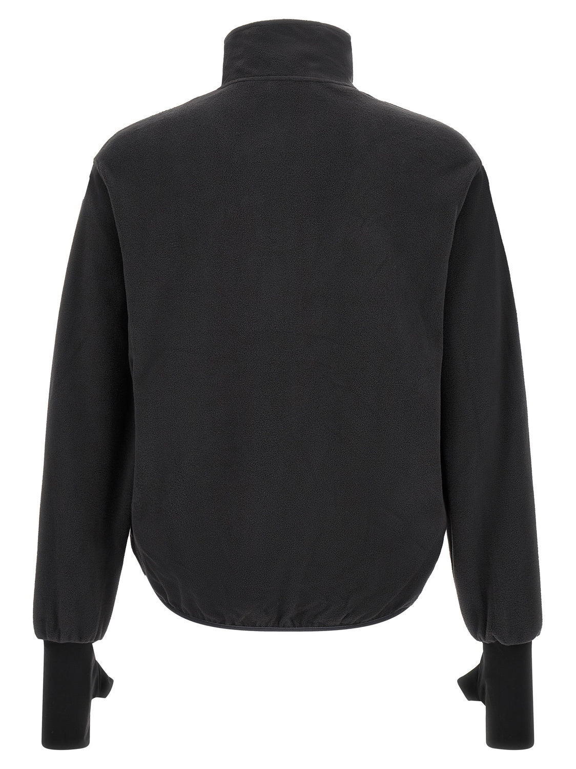 Black Polyester Sweatshirt