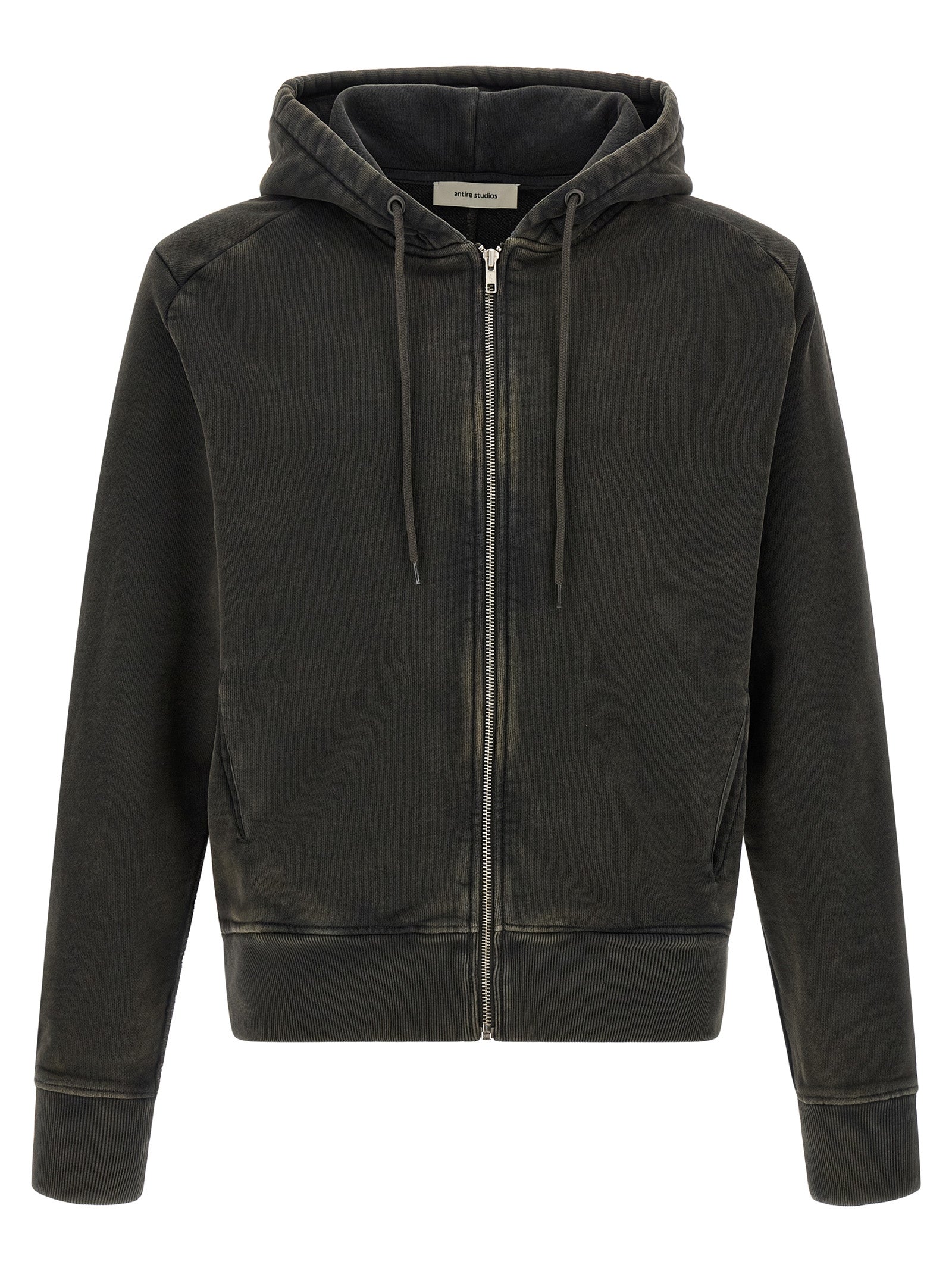Black Cotton Sweatshirt