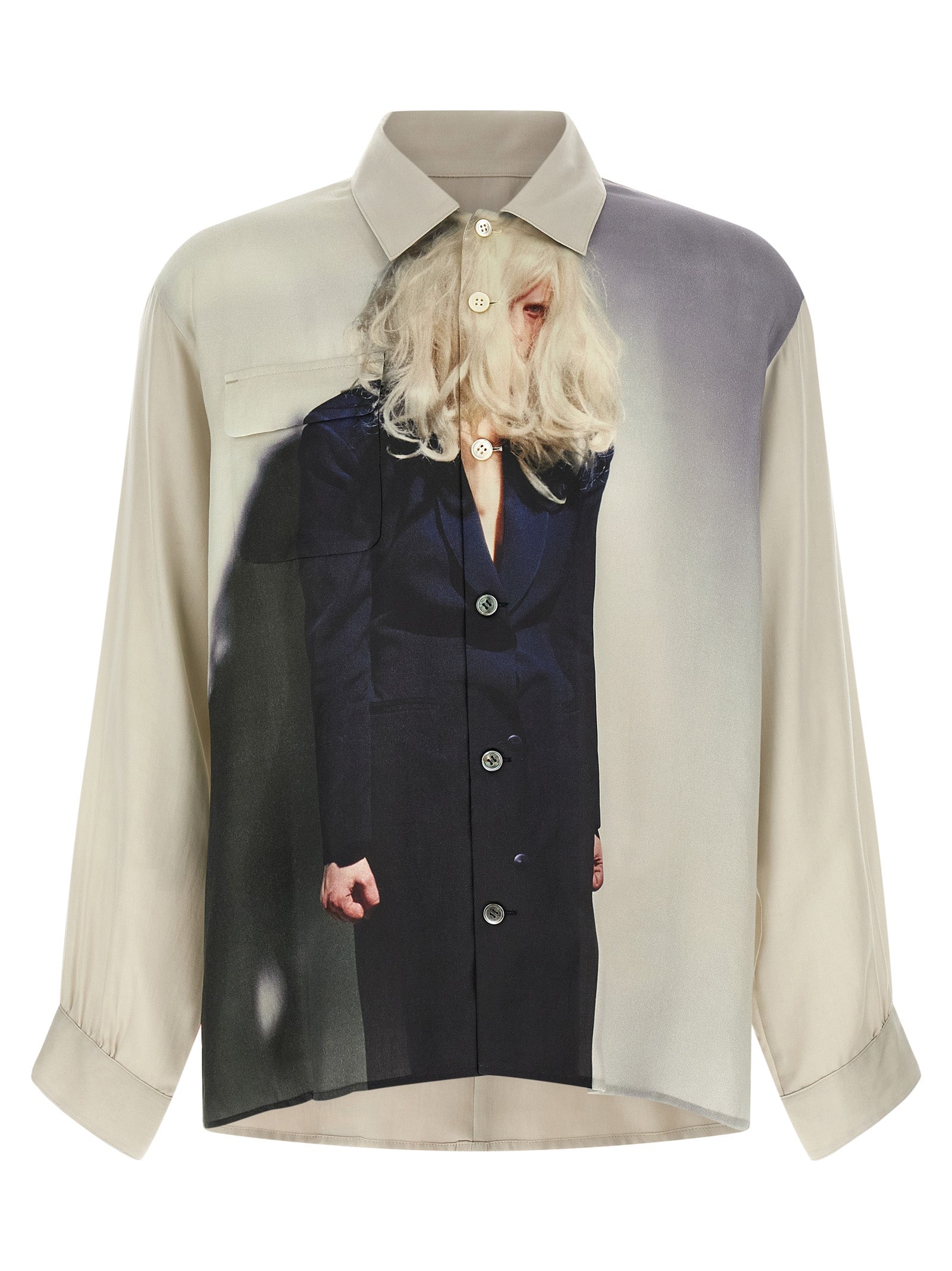 Beige Rayon Blouse