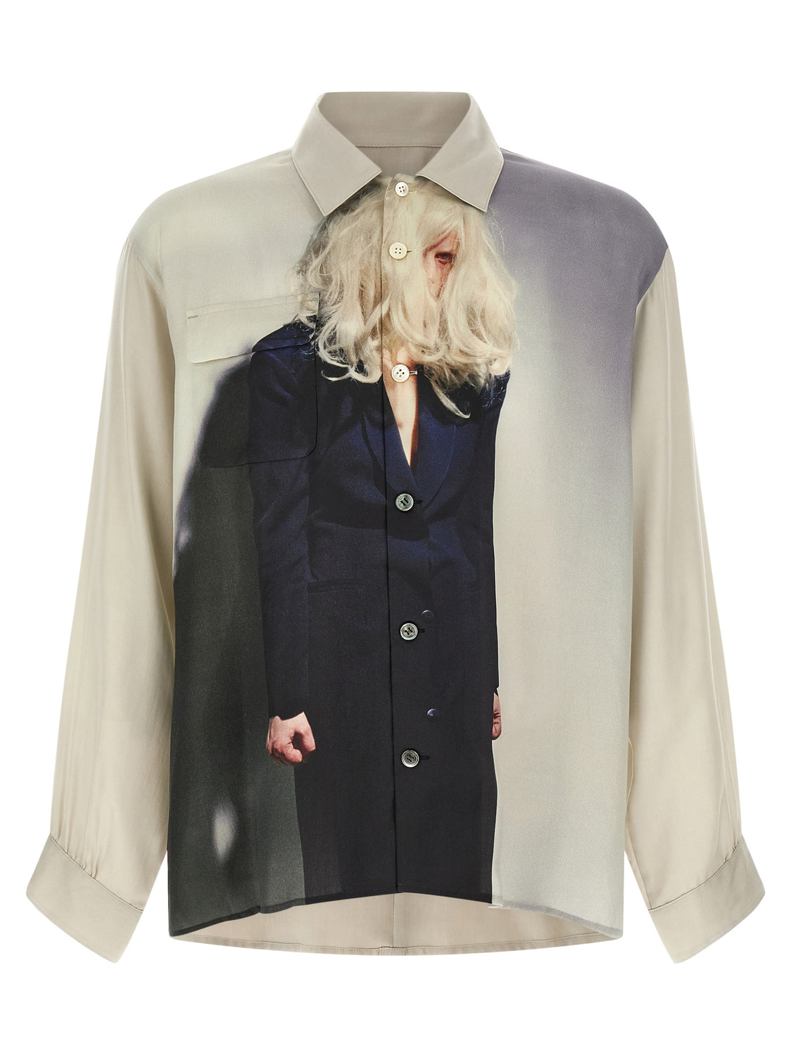 Beige Rayon Blouse
