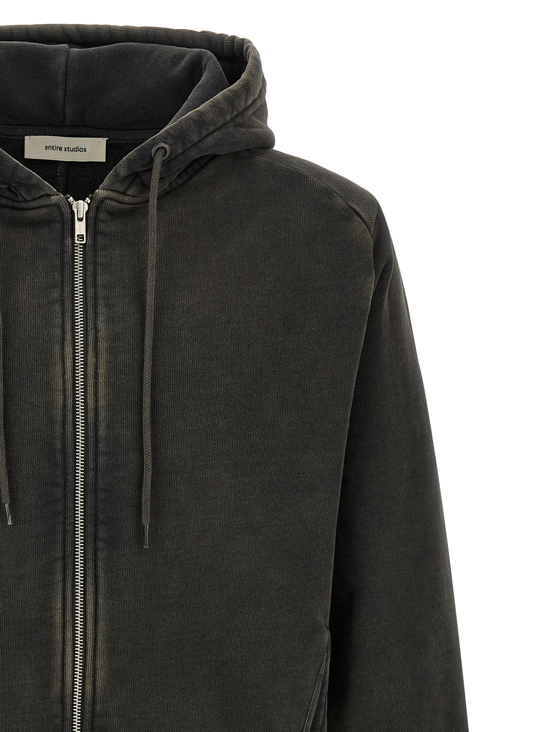 Black Cotton Sweatshirt