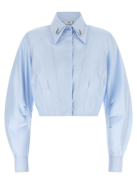 Blue Cotton Blouse