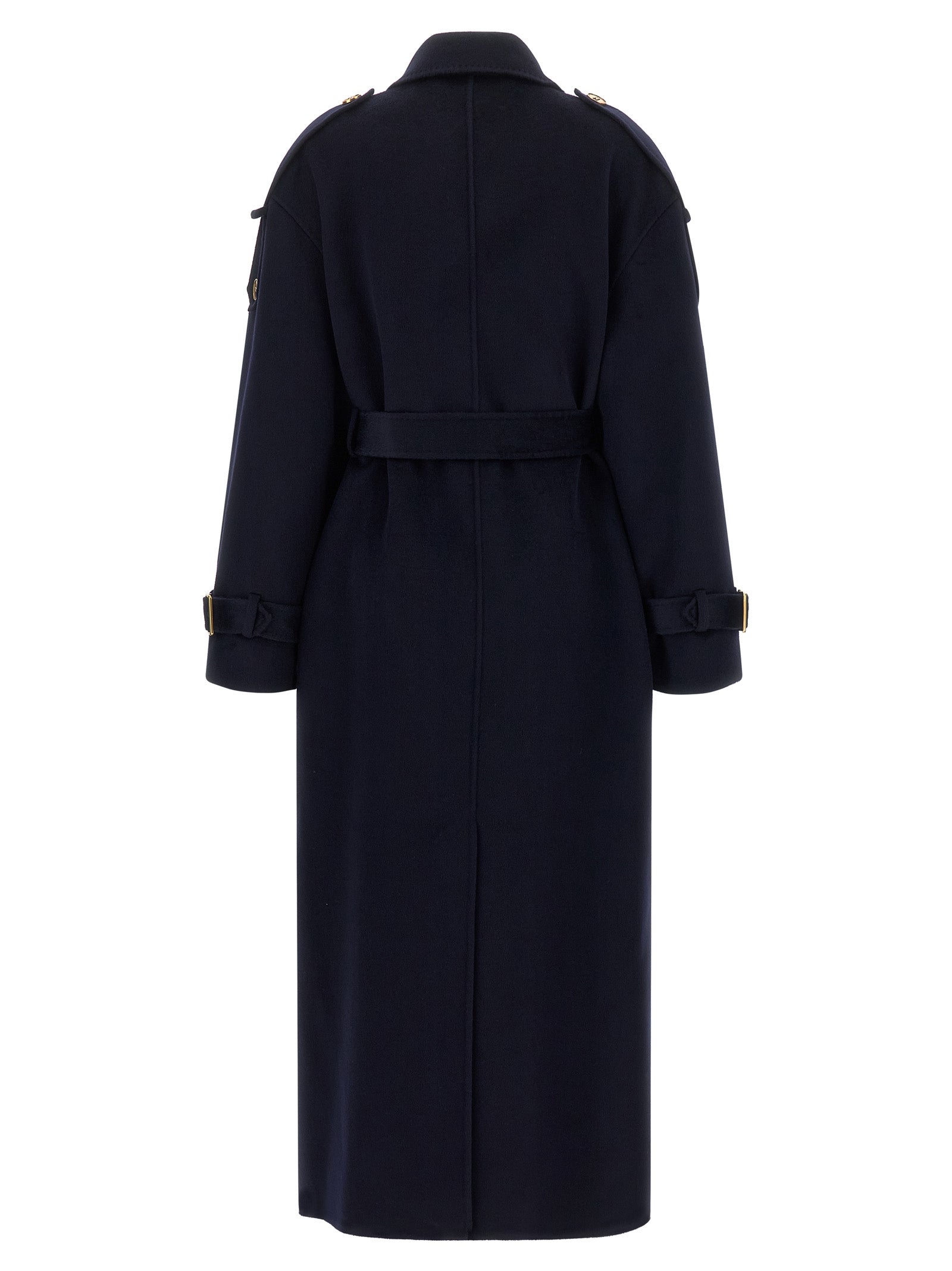 Blue Wool Coat