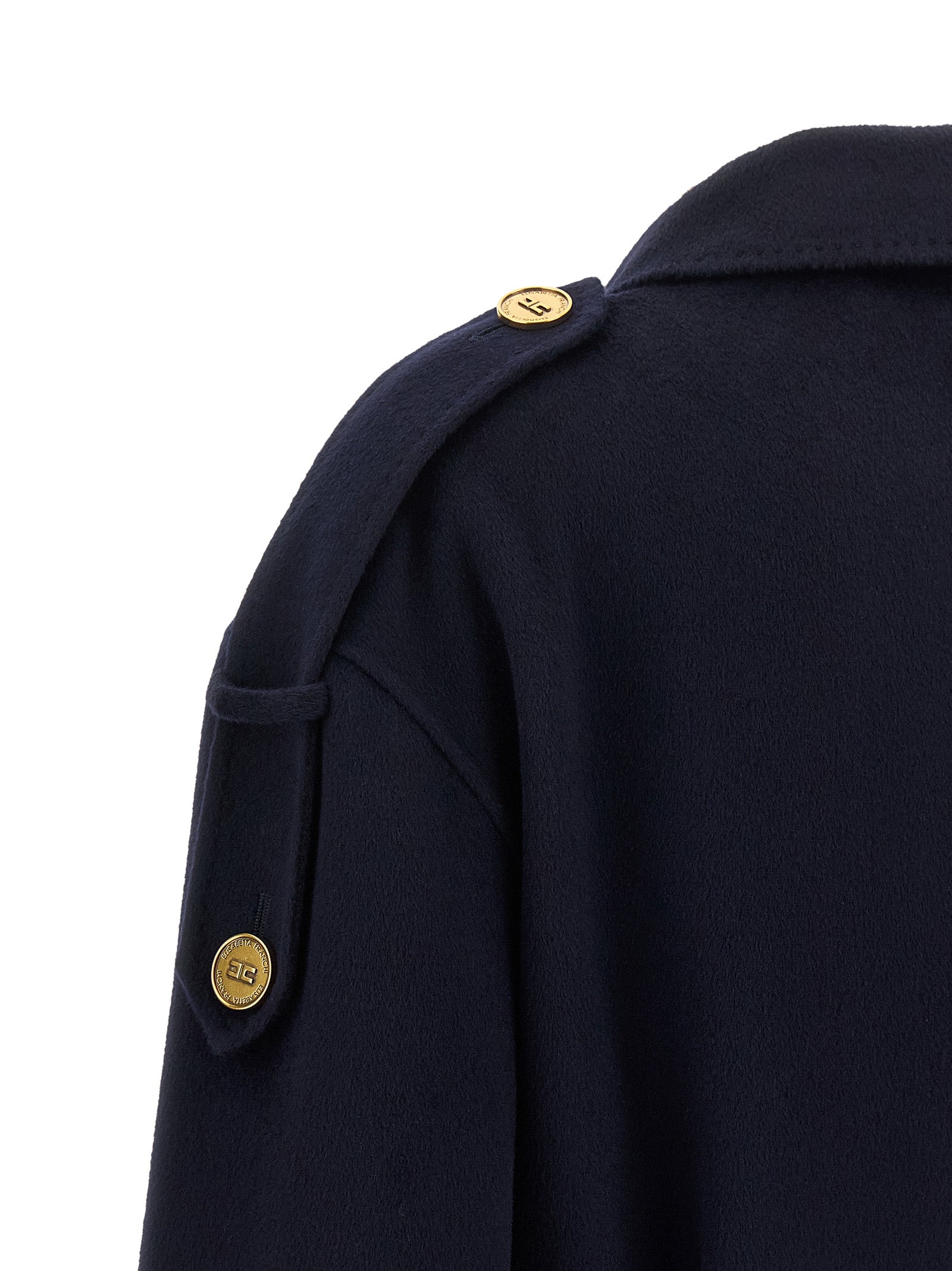 Blue Wool Coat