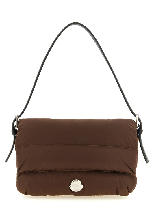 Brown Polyamide Shoulder Bag