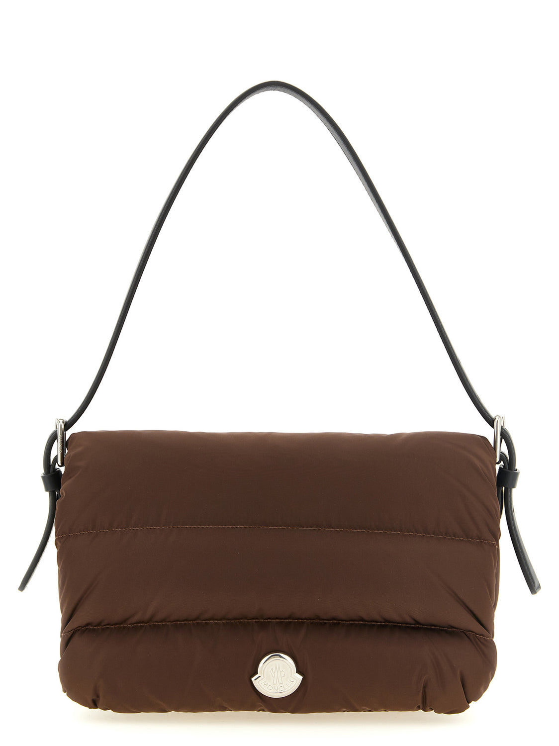 Brown Polyamide Shoulder Bag