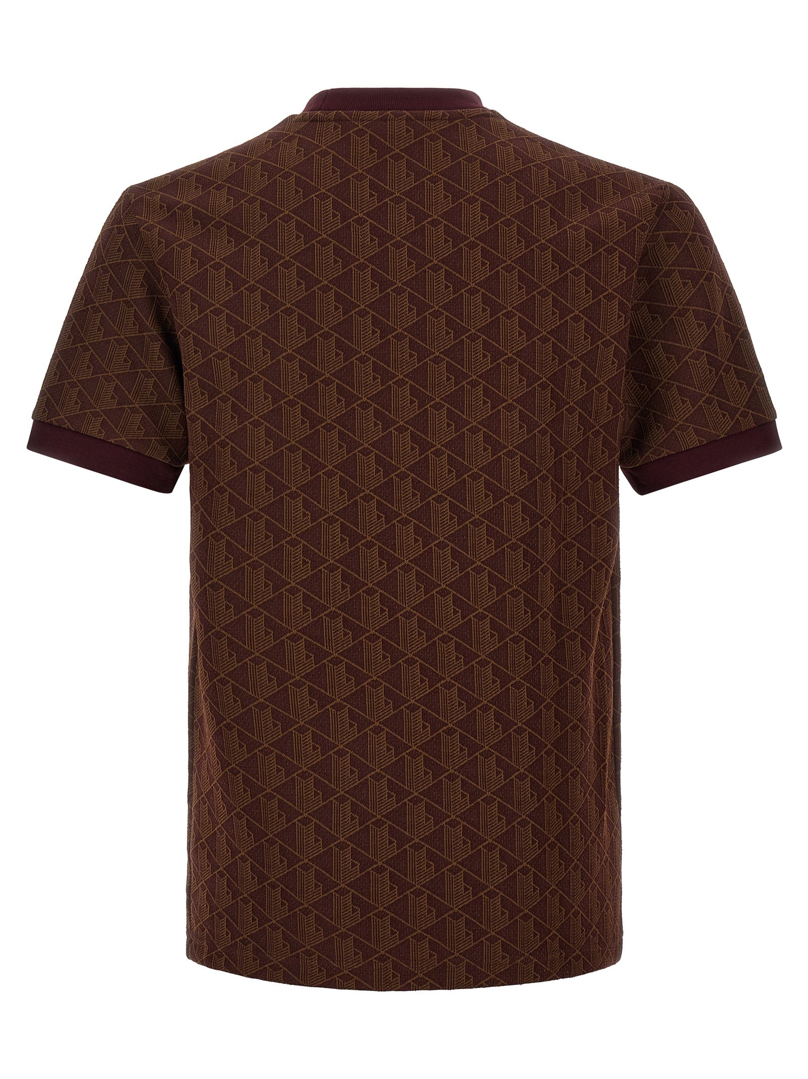 Brown Polyester T-Shirt