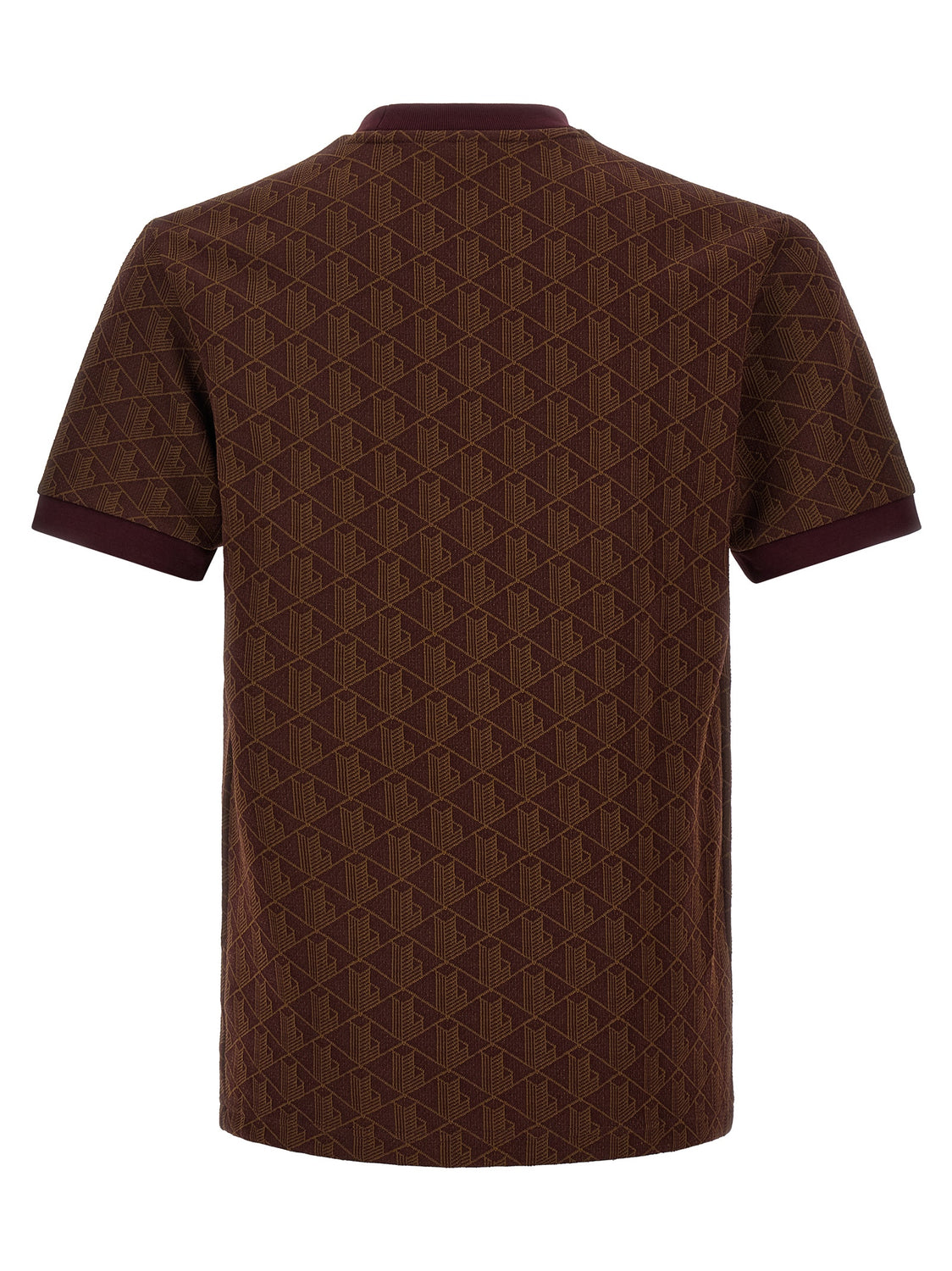 Brown Polyester T-Shirt